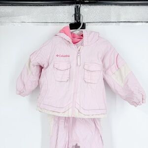 Columbia Kids Matching Set - Pink